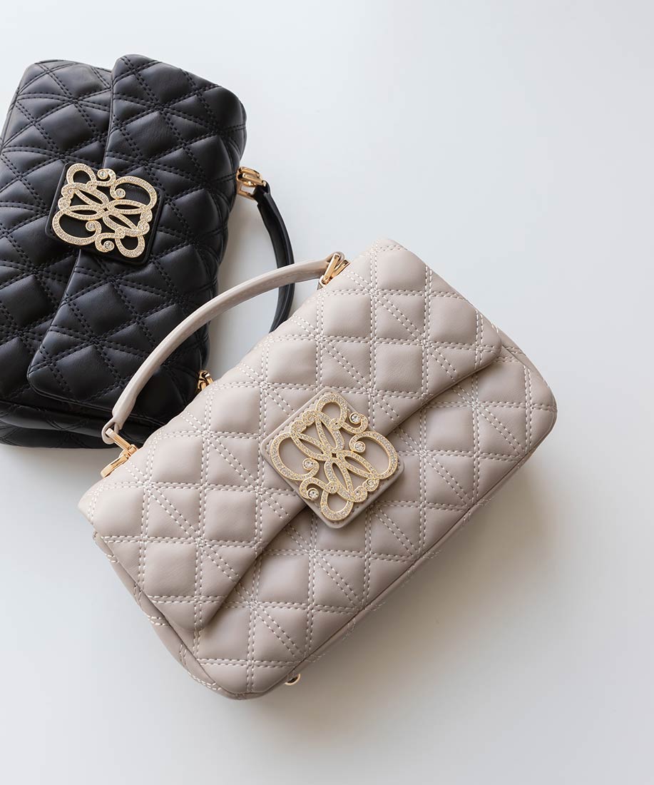 2WAY モノグラムビジューキルティングバッグRANDA公式サイト