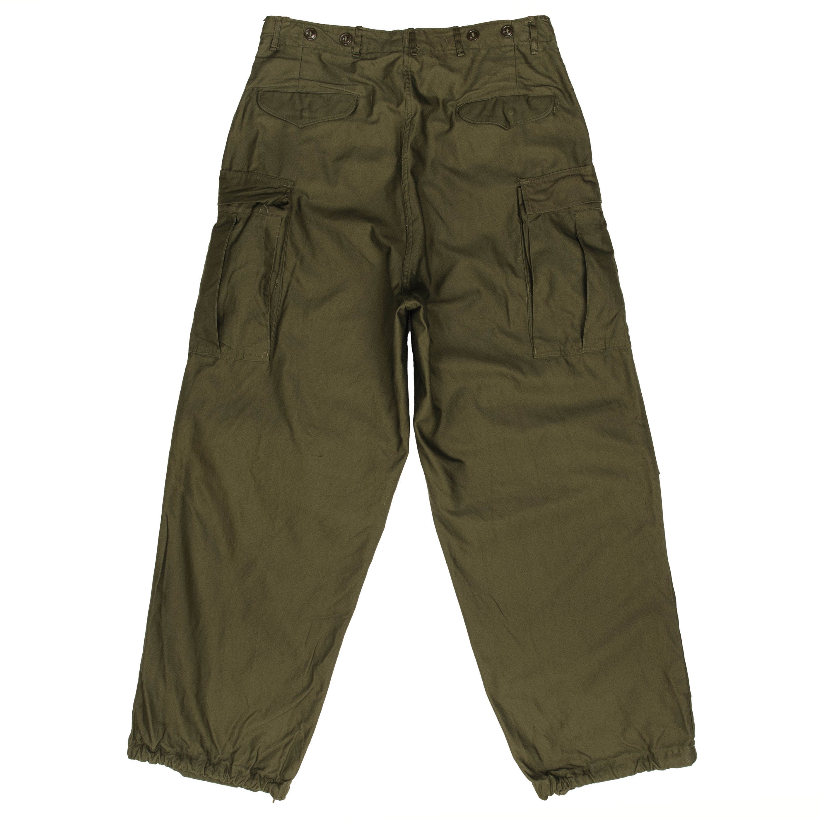 VINTAGE USMC FIELD TROUSERS PANTS M51 1952 KOREAN WAR LARGE REG