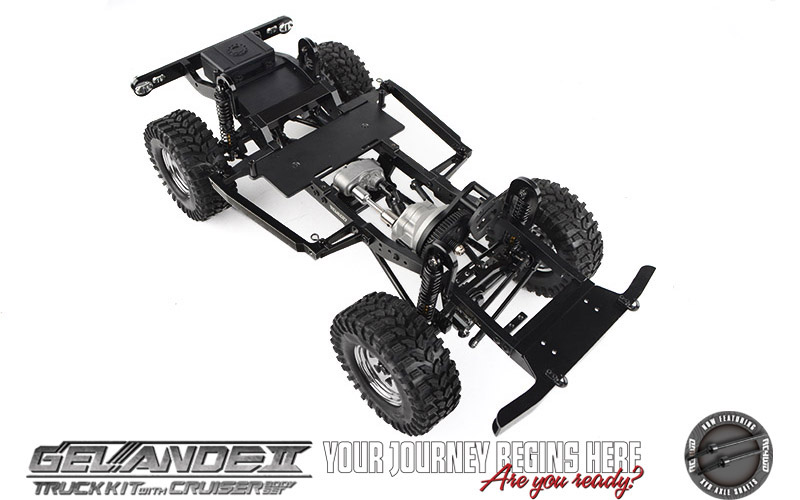 RC4WD Gelande II Truck Kit w/Cruiser Body Set-Z-K0072