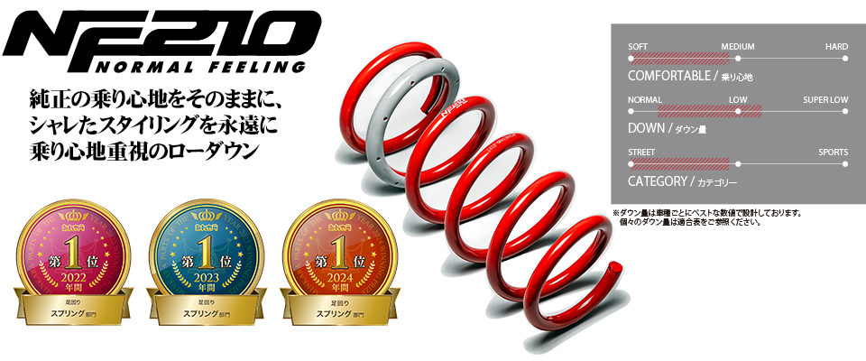 NF210 - サスペンション・マフラー・ホイールのトータルメーカー TANABE｜