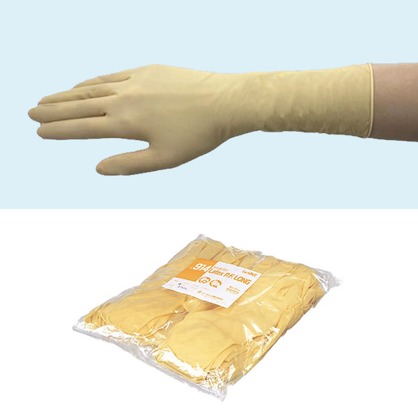 No.913 ラテックスノンパウダー ロング | 手袋(天然ゴム・ラテックス