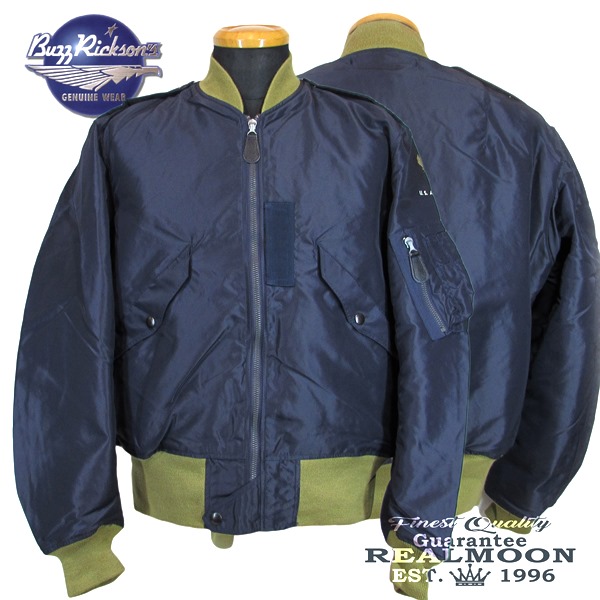 BR14130 バズリクソンズ BUZZRICKSON'S TYPE L-2A GREEN RIB REAL MOON