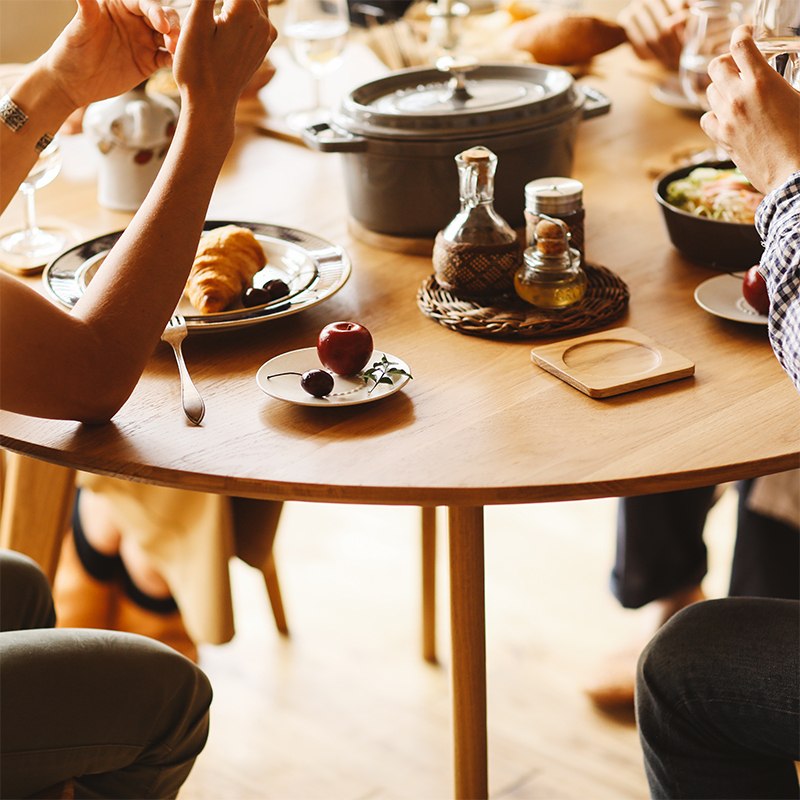 ダイニングテーブル RIVER 円形 直径120cmタイプ ｜家具・インテリア