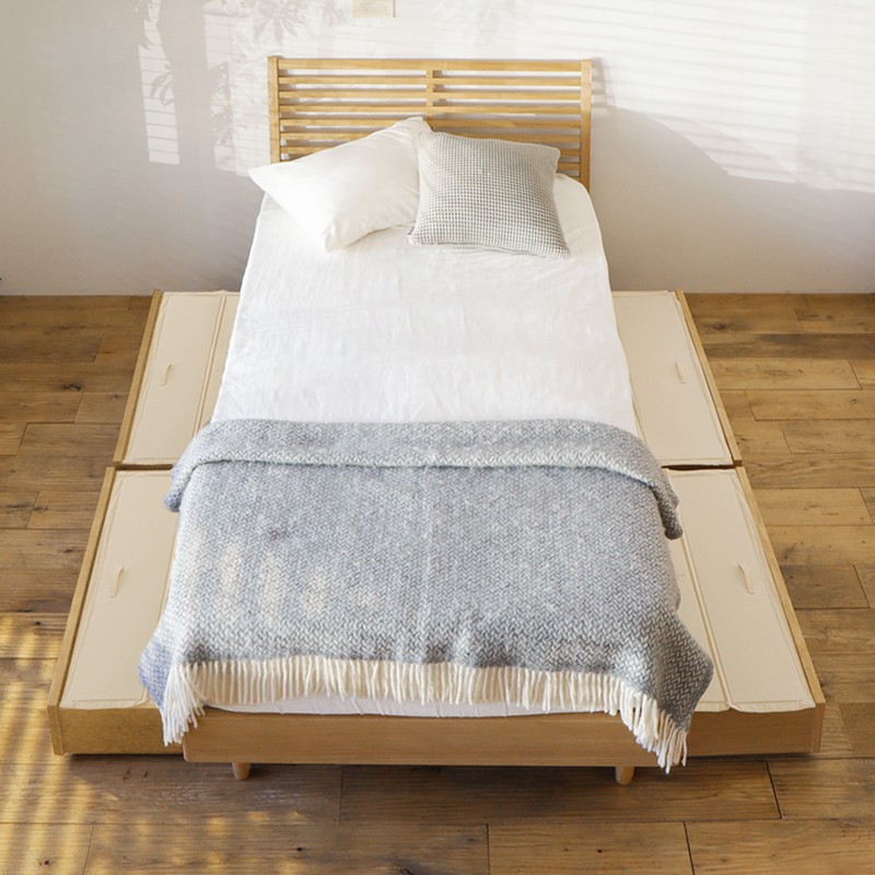 木製ベッド NOANA／NA ヘッドレスタイプ ｜家具・インテリア通販 Re