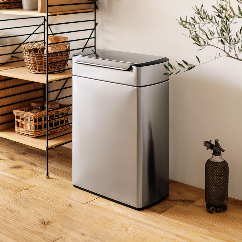 タッチバーダストボックス simplehuman レクタンギュラー 48L