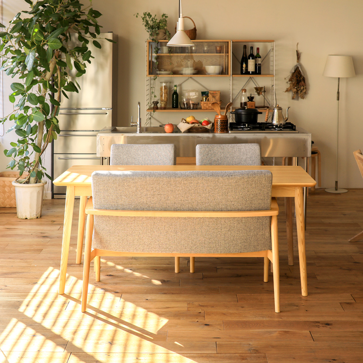 1人掛け ソファー CORY 北欧 ナチュラル ファブリック 布地 1人掛け