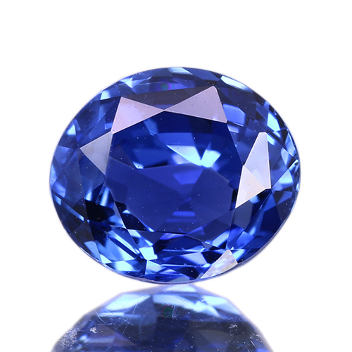 スリランカ産非加熱ブルーサファイア 3.7ct ルース【品質保証書/GIA