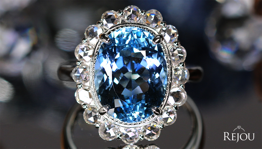 第471回抽選販売＞サンタマリアアクアマリン 5.6ct ローズカット