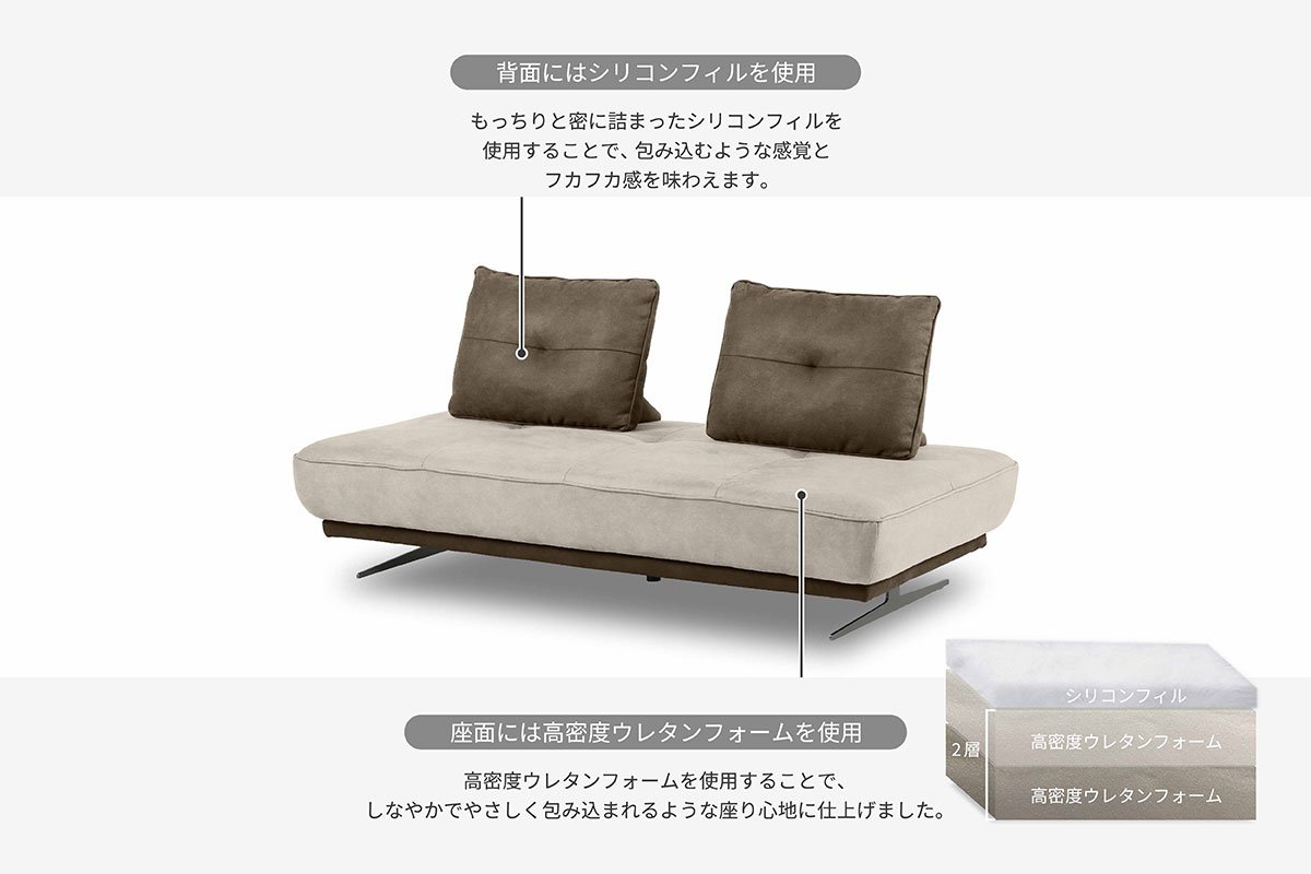 アルフレード Ⅱ ソファ | RELAX FORM (リラックスフォーム)