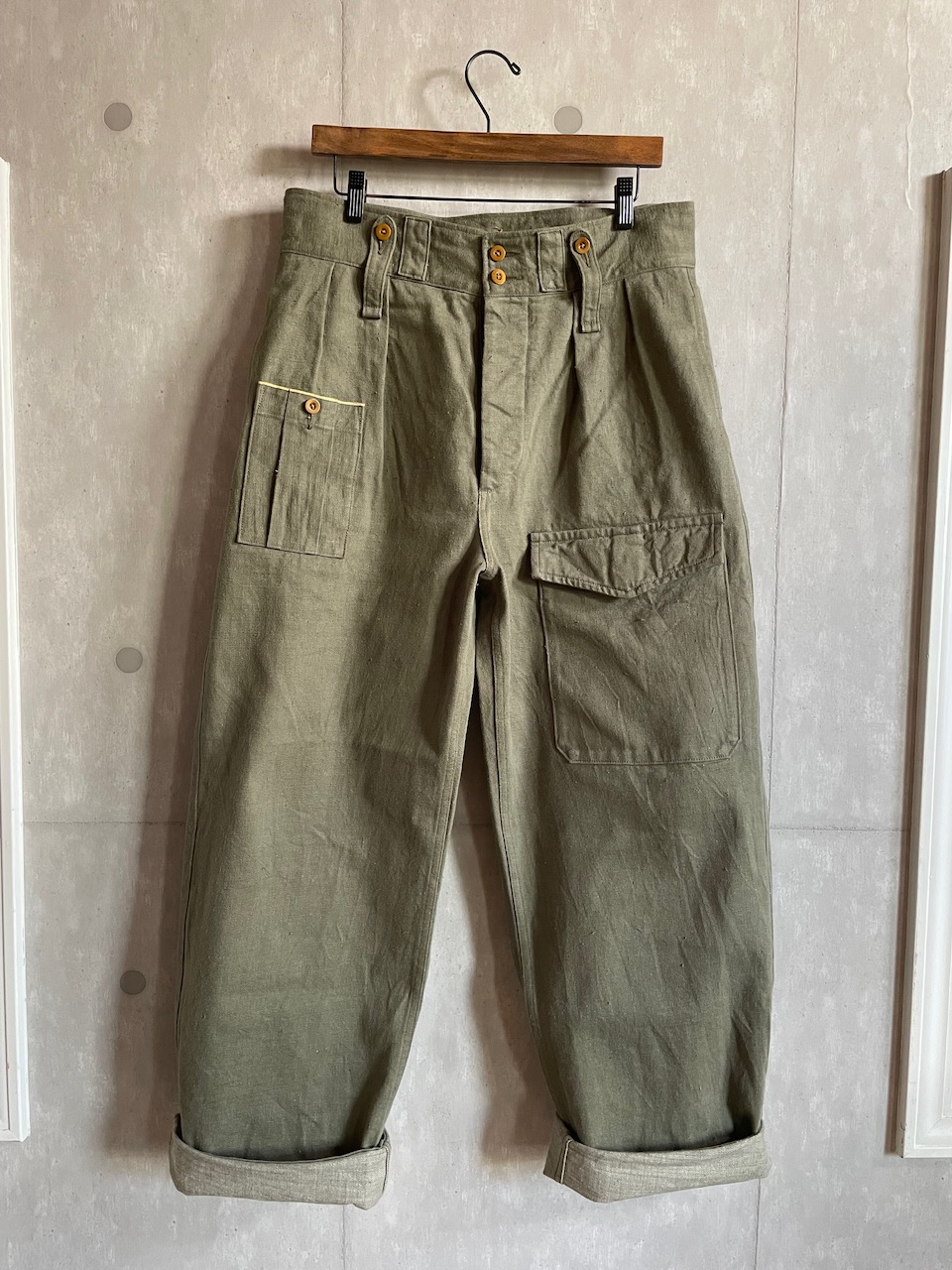 グリーン) British Army Pant Loose Denim / Nigel Cabourn 商品詳細