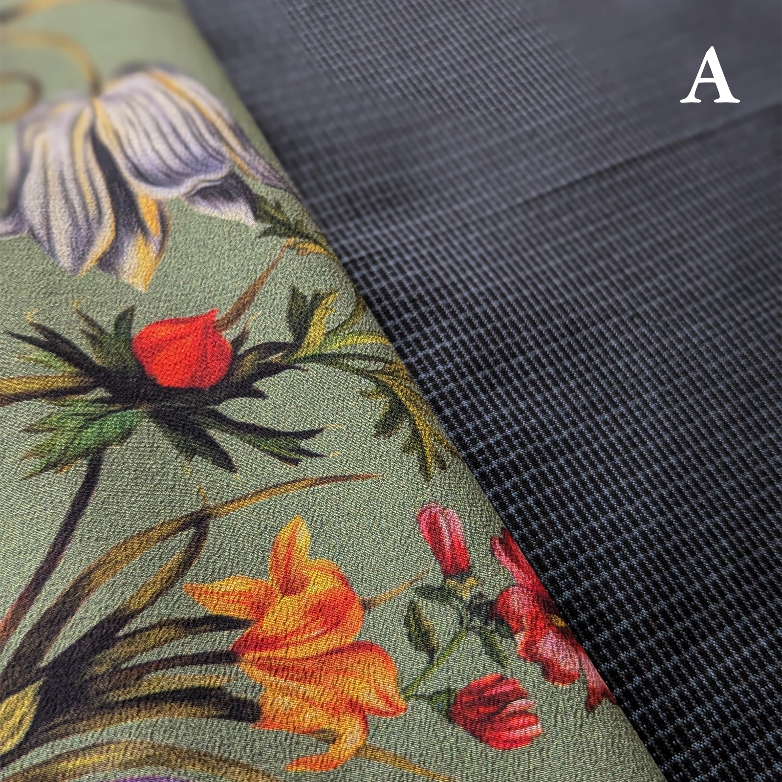 Reversible Skirt Flare - Bouquet - verde