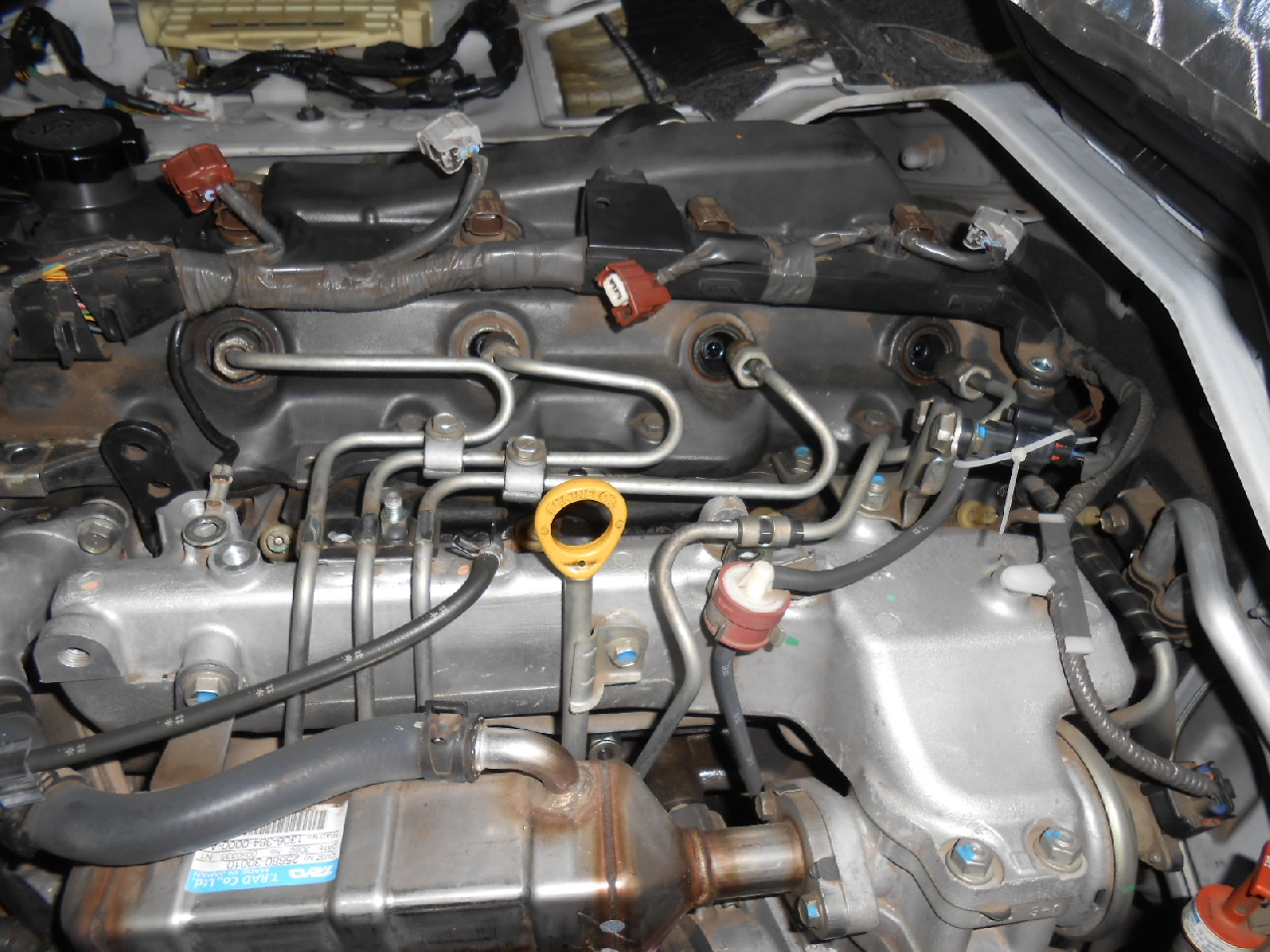 トヨタ ハイエースKDH205V ハイエース エンジン振動大 インジェクター