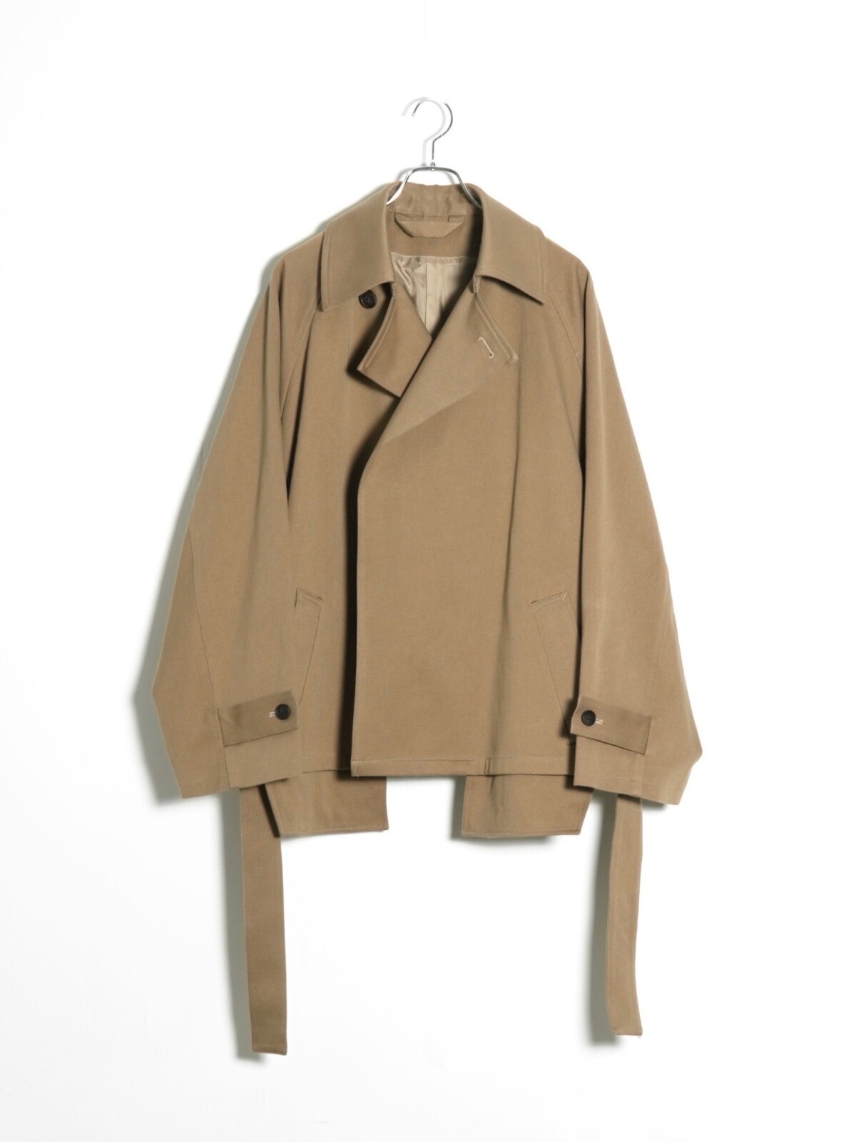 ショートトレンチコート - ブラン ワイエム レディース & メンズ｜公式