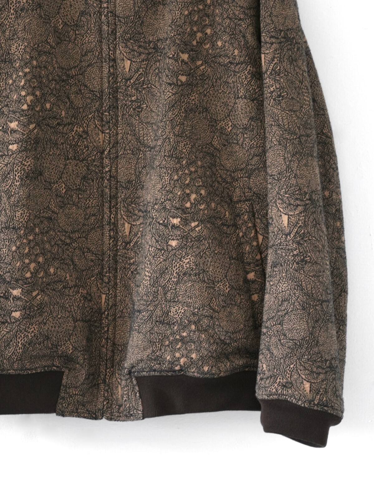 刺し子ジャカードブルゾン -フルーツパターン- - セブンバイセブン