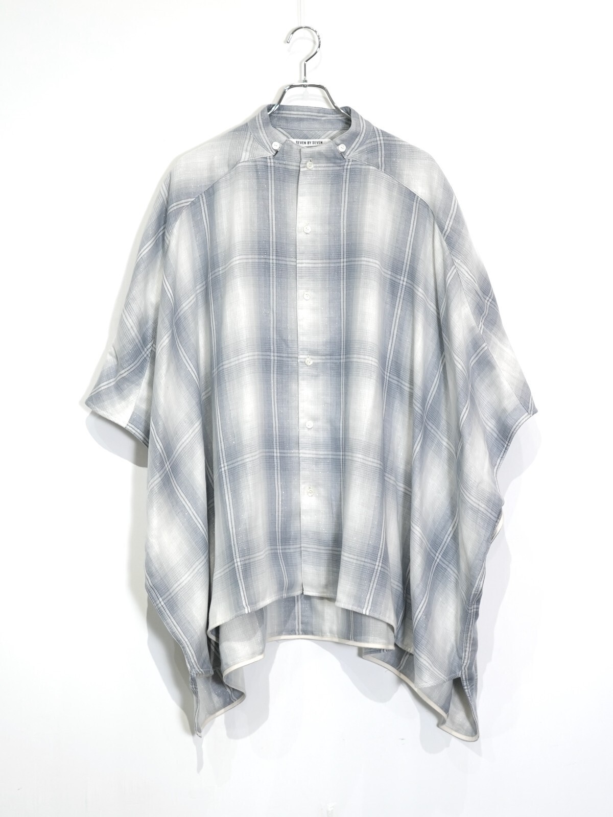 スタンドカラーポンチョシャツ - セブンバイセブン メンズ｜公式通販