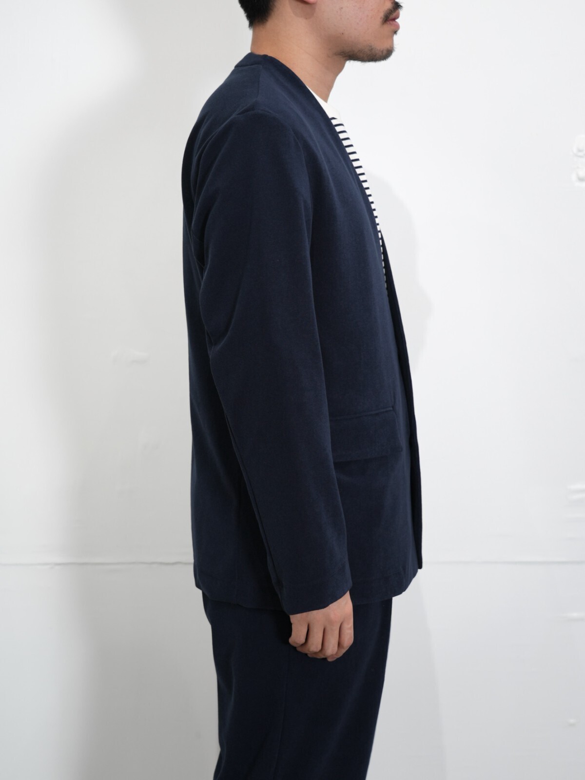 ハイゲージパイル ノーカラージャケット - カーリー レディース