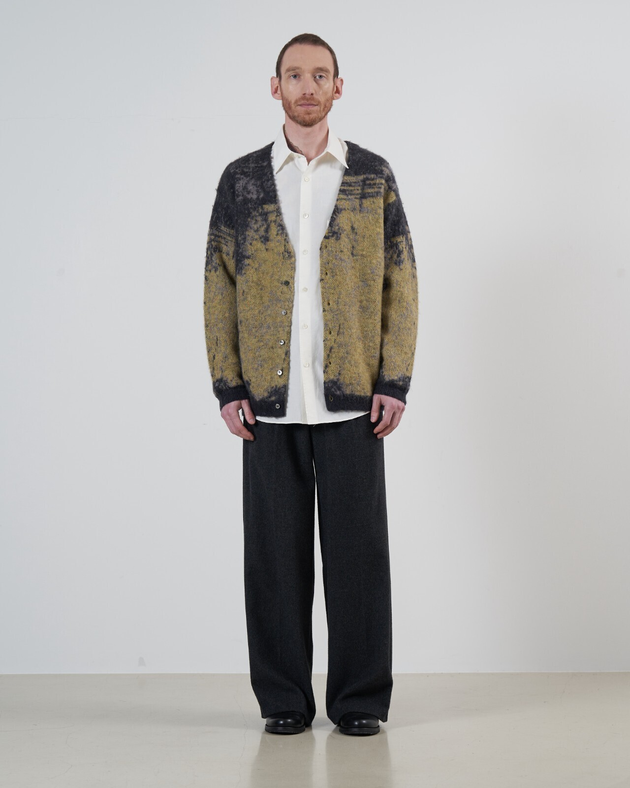 JACQUARD MOHAIR CARDIGAN - YOKE MENS｜Official Online Shop - REROPE