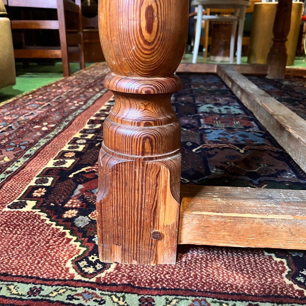 フランスアンティーク ファーマーズテーブル オールドパイン