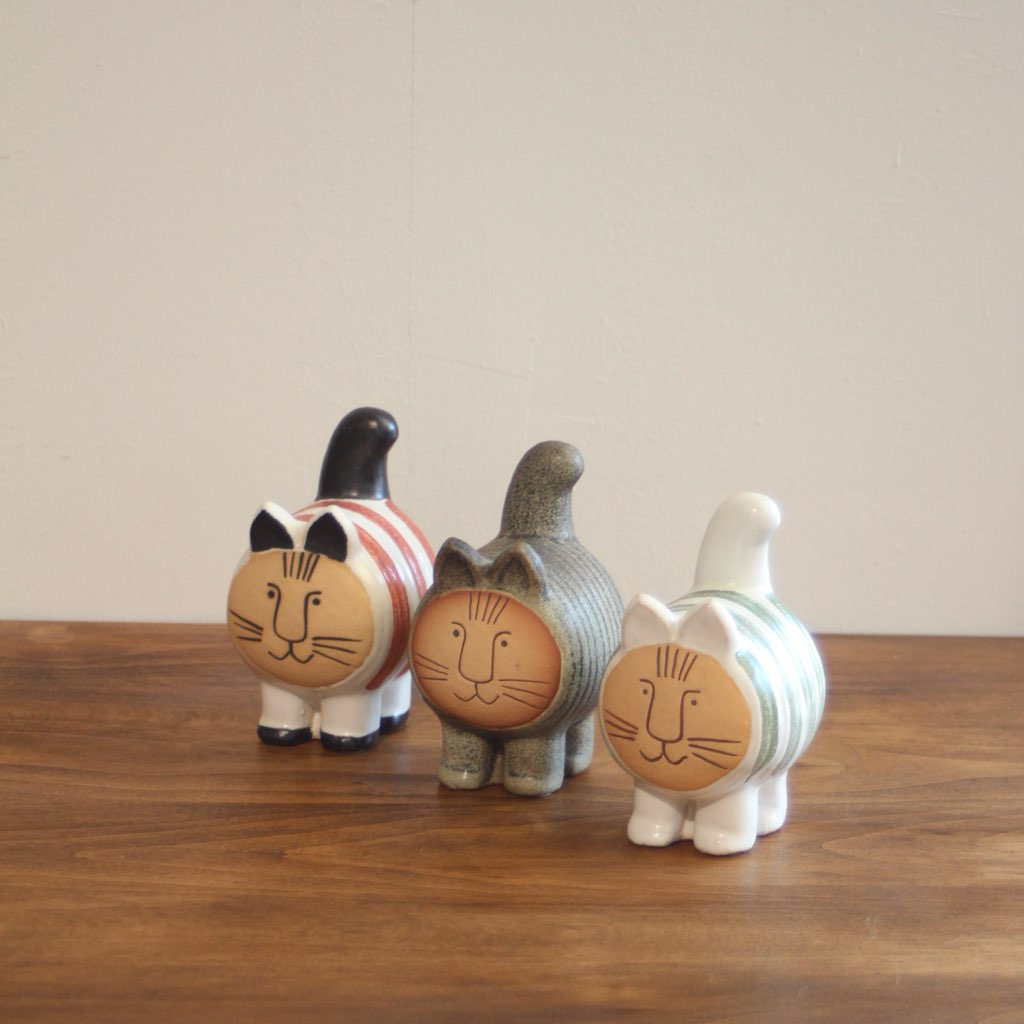 リサラーソン / Lisa Larson ディエチキャット / dieci cat fure 中古