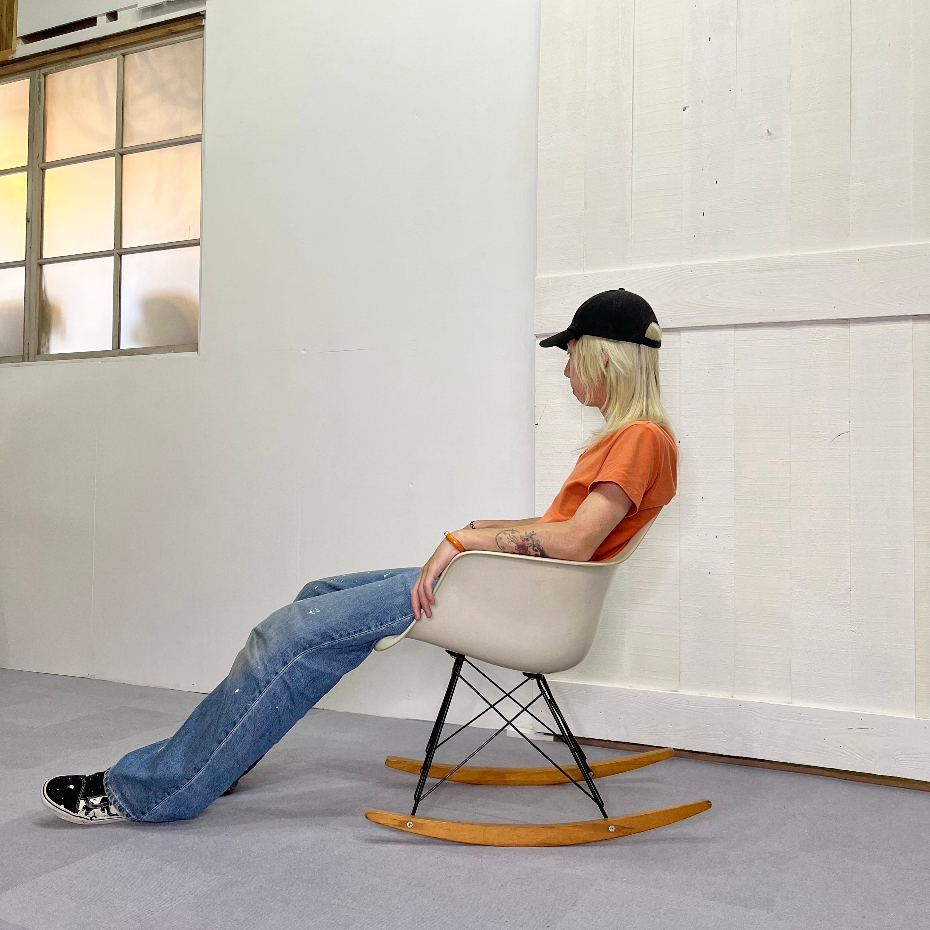 ハーマンミラー / Herman Miller アームシェルチェア FRP ロッカー