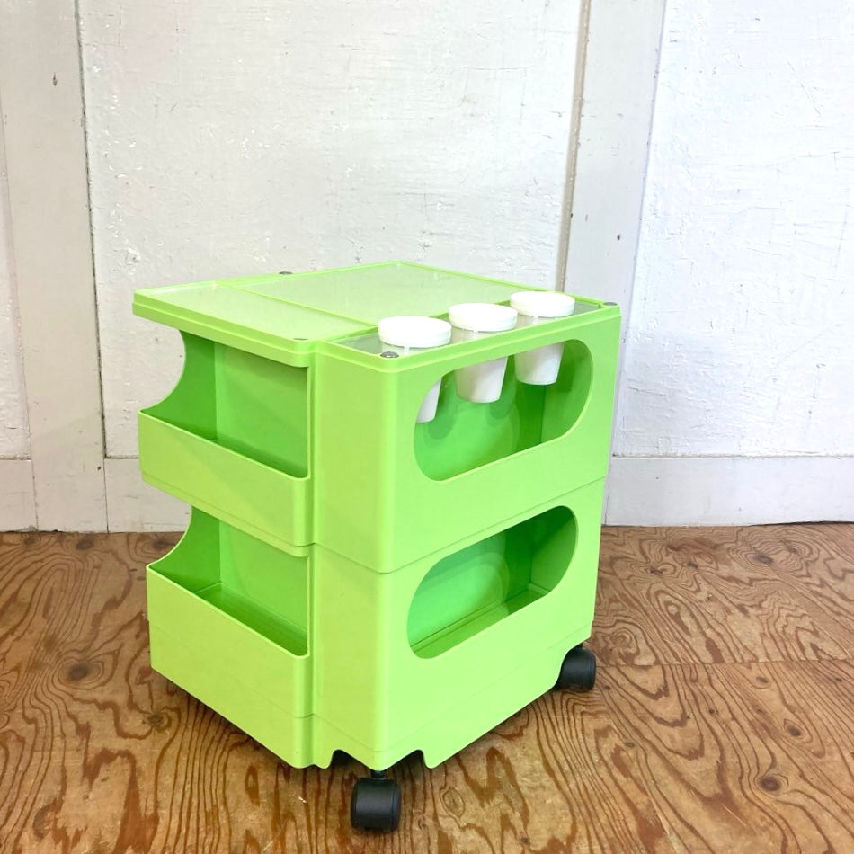 B-LINE ボビーワゴン 2段2トレイ シャギーマット アクリルホルダー