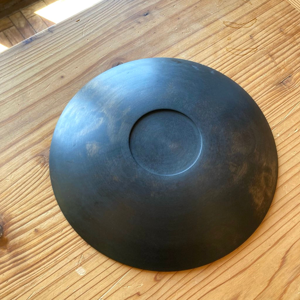 IFUJI 井藤昌志 デルフト皿 三度黒 L 未使用 ガラス塗料 黒 プレート