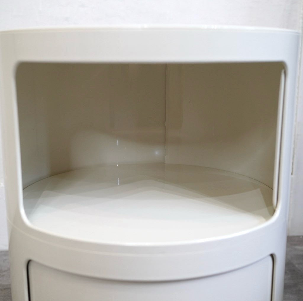 カルテル / Kartell コンポニビリ2 ホワイト2段 イタリア製 中古 収納