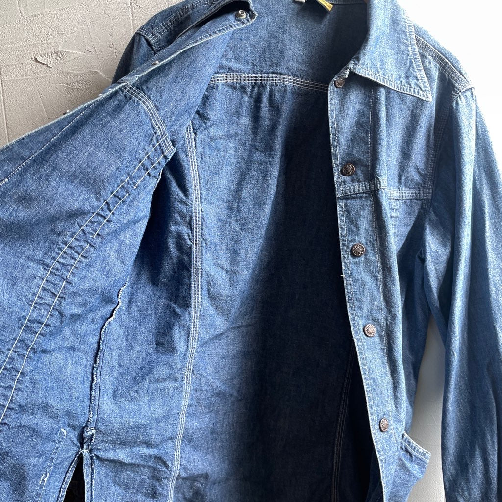 古着】デニムカバーオール メンズ ワークジャケット ジャケット