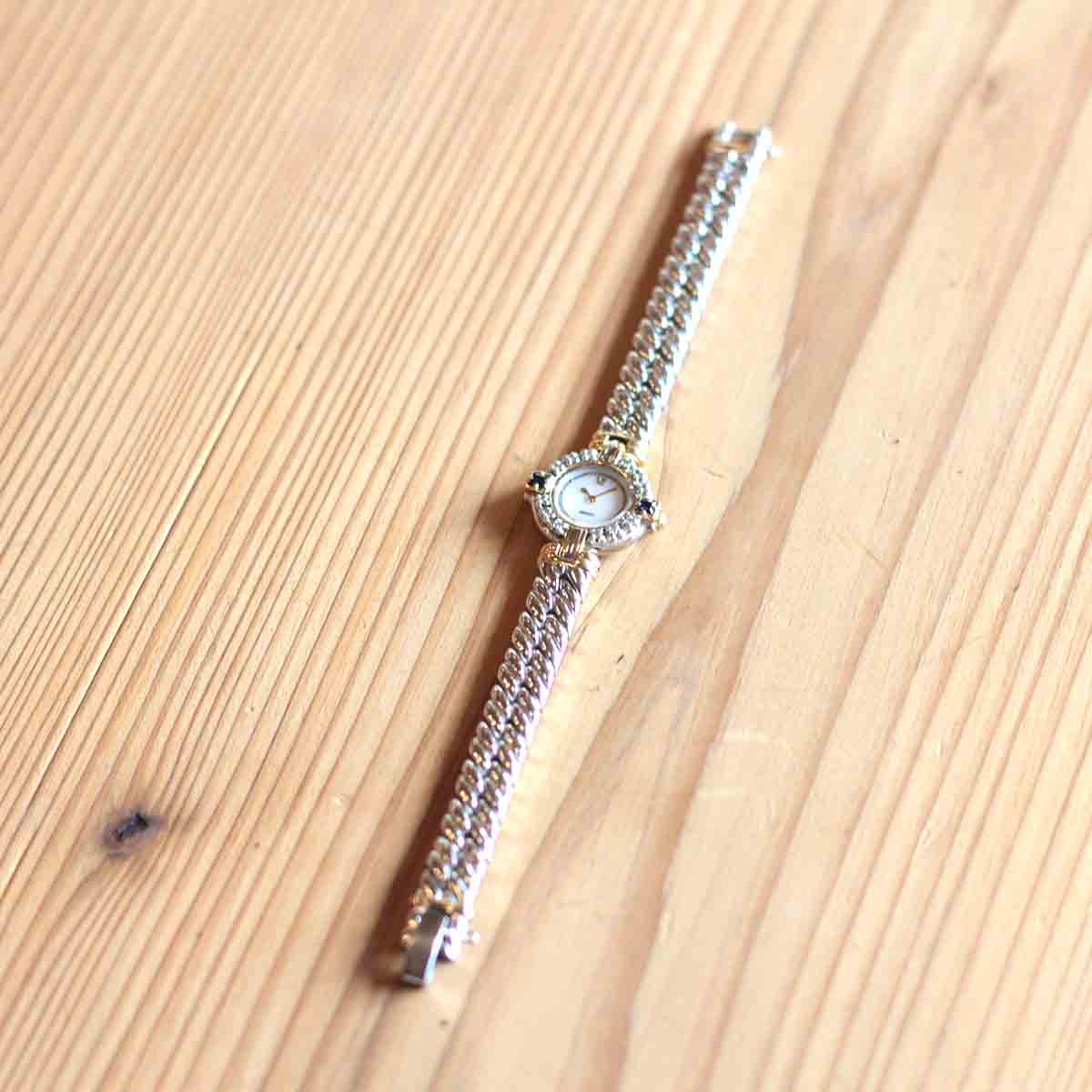 セイコー / SEIKO エクセリーヌ / EXCELINE 12Pダイヤ 2Pサファイア