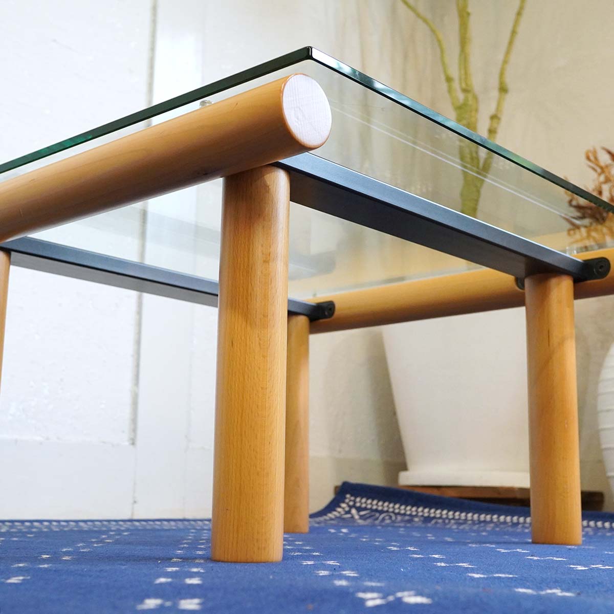 無印コラボ エンツォ・マリ デザイン ダイニングテーブル 無印コラボ