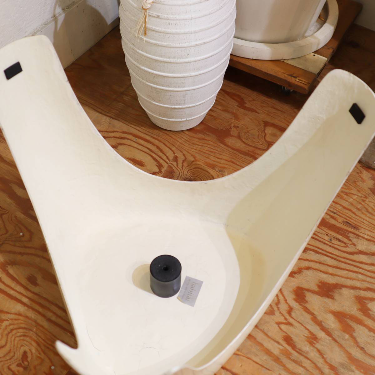 ハビタ / habitat エレファントスツール クリーム 柳宗理 ミッド