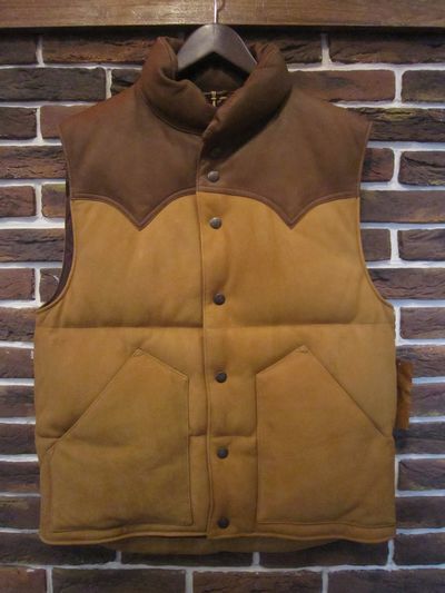 RRL等の通販サイト【RHYTHM】RRL(ダブルアールエル)DEERSKIN DOWN VEST