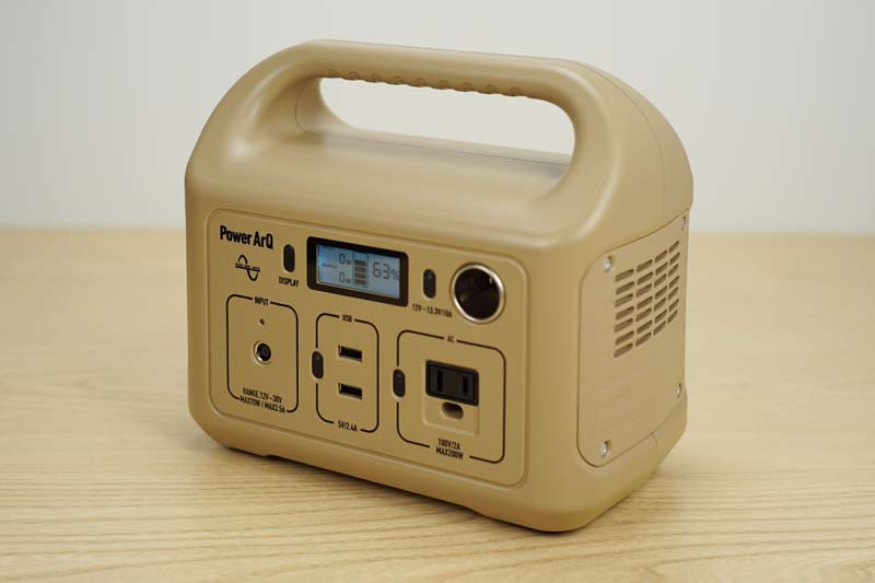 ポータブル電源 SmartTap PowerArQ miniの紹介 | リッツキャンパー