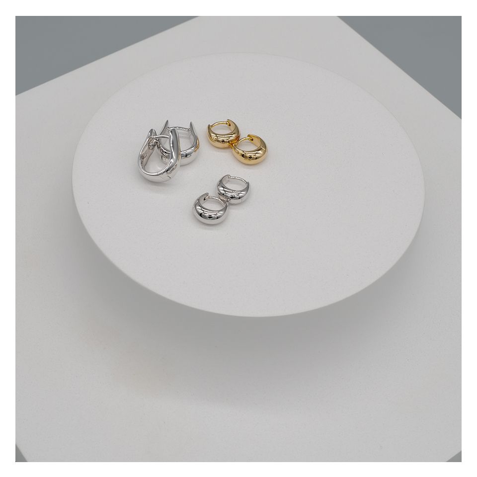 TOMWOOD - Ice Huggies / アイス ハギー / ピアス (シルバー) | River