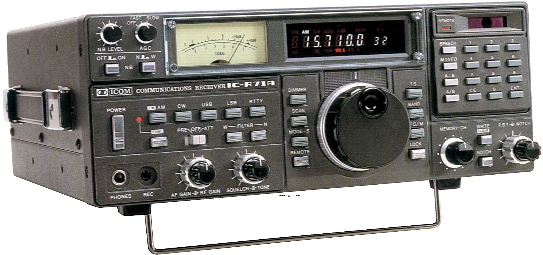 RigPix Database - Icom - IC-R71A