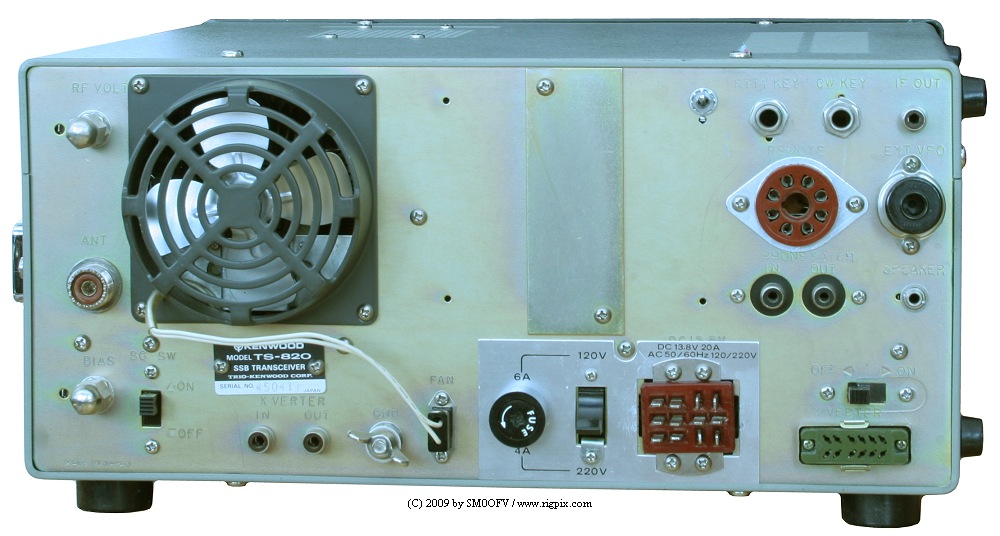 RigPix Database - Kenwood/Trio - TS-820