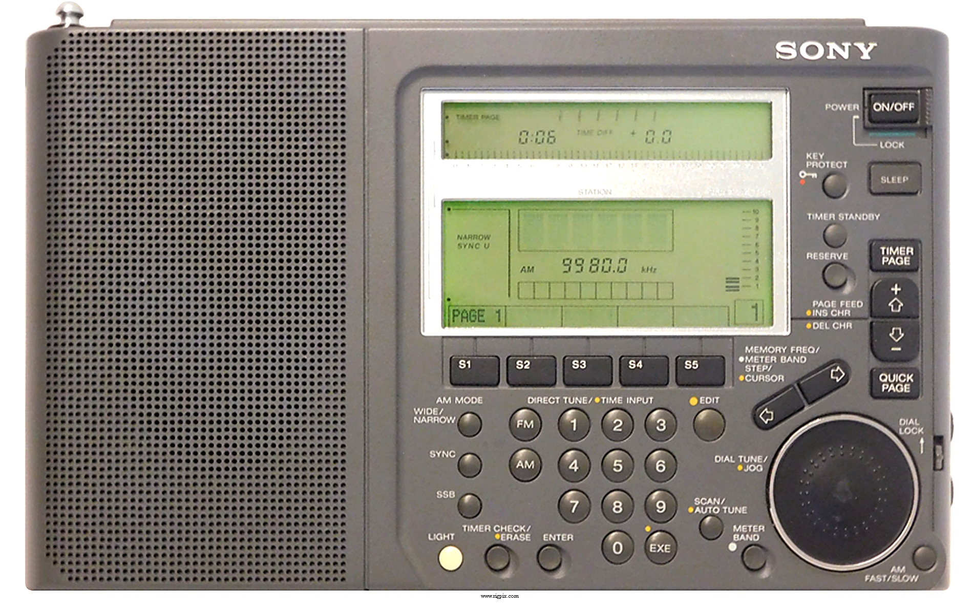 RigPix Database - Sony - ICF-SW77