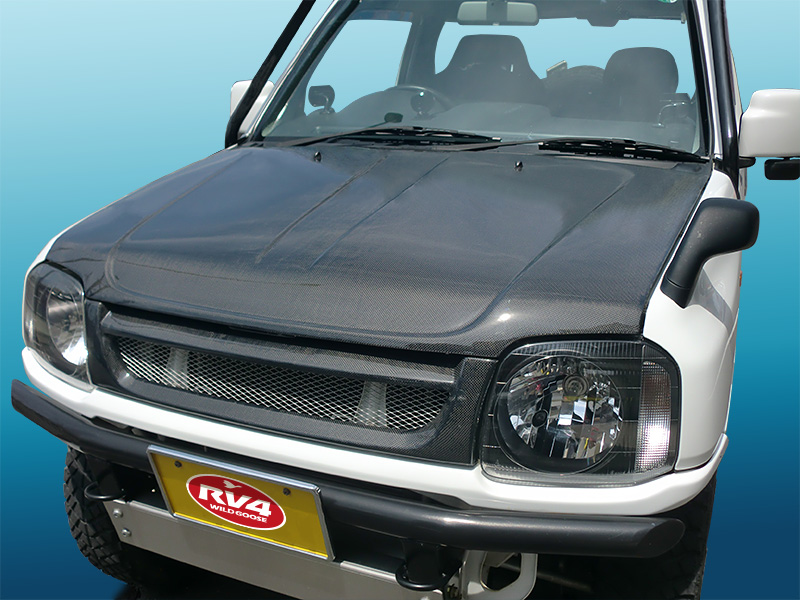 カーボン エボリューションボンネット （ジムニーJB23-4～8型）｜RV4