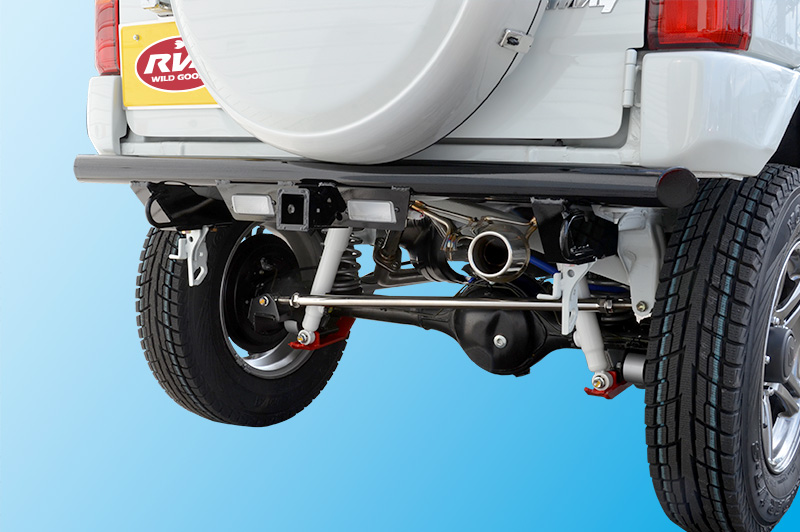 リアヒッチバンパー （ジムニーJB23/33/43）｜RV4ワイルドグース｜厚木