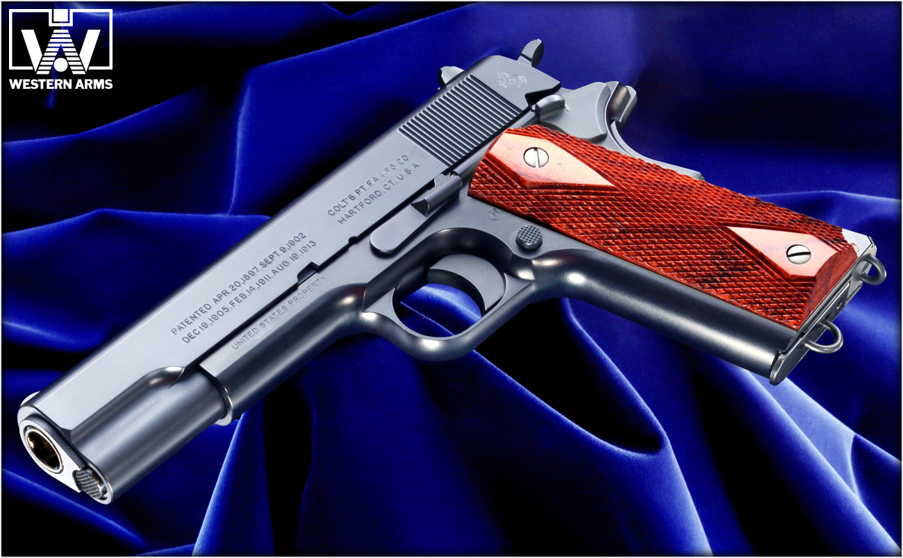 WA【コルト】M1911 ロイヤルブルー」いよいよ残りわずか！ | WESTERN