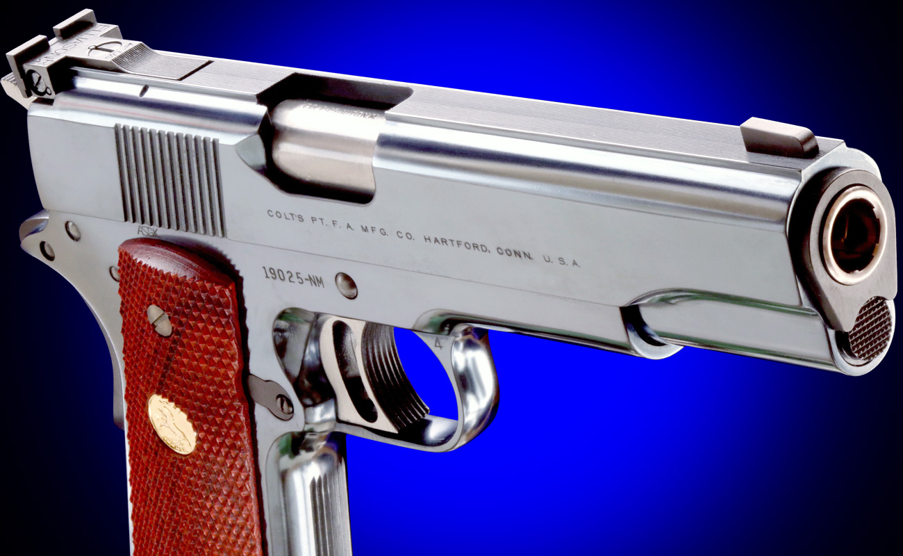 WA【コルト】ナショナルマッチ／ブルースチール・カスタム」12月下旬