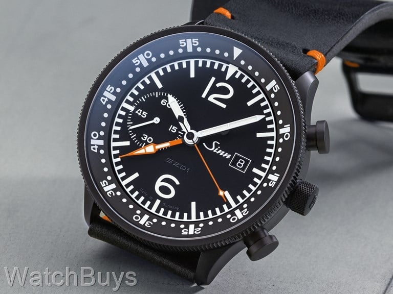 Sinn 717 SZ-01 Chronograph on Leather Strap