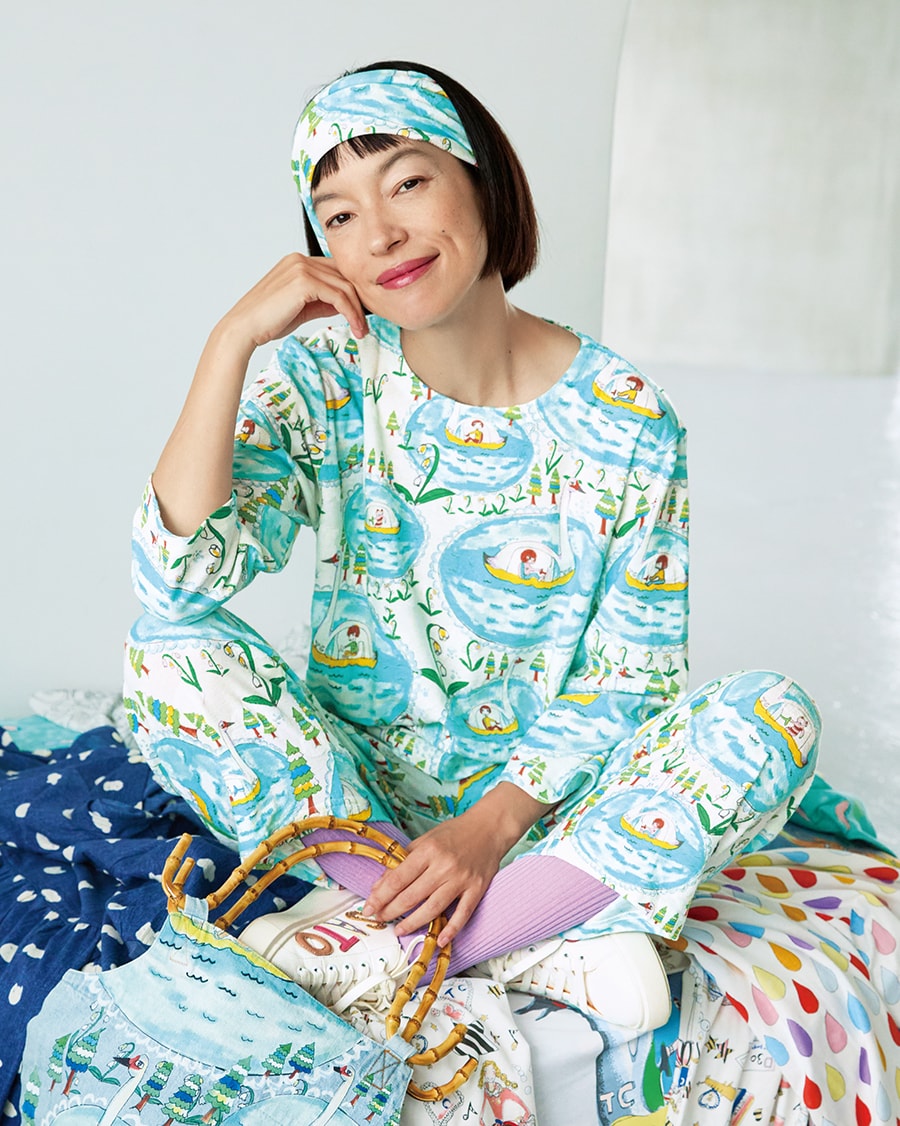 新品タグ付きワコール ツモリチサト パジャマ M 新品タグ付きワコール