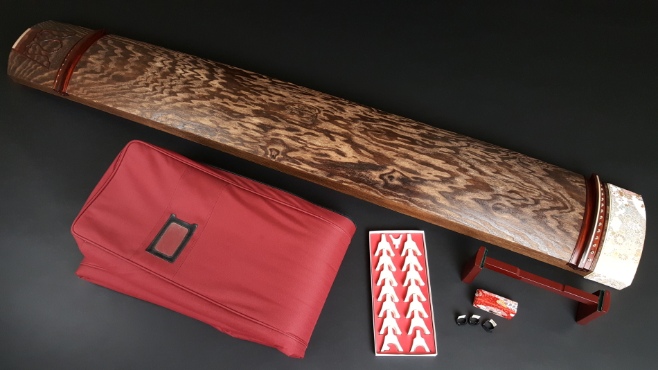 最高級玉縁琴【くり甲琴】商品番号 WKT-8113K1