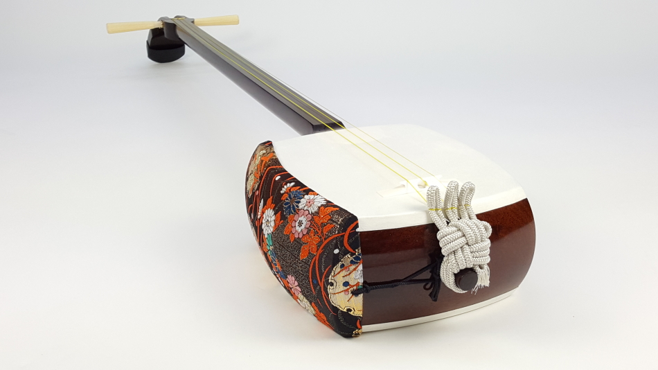 中古三味線】地唄紅木三味線・象牙糸巻き付（厳選品）【和楽器市場】
