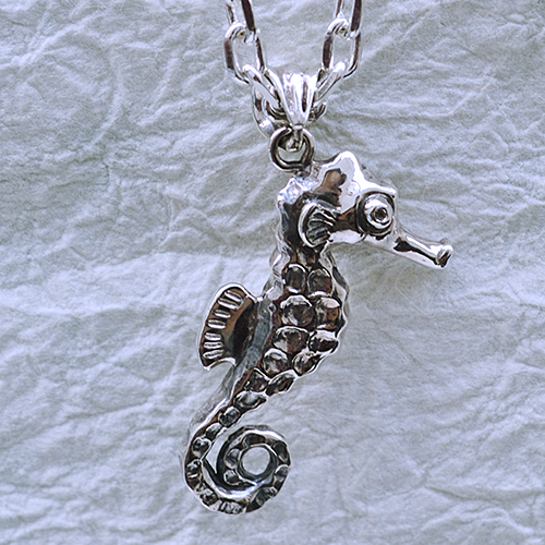 タツノオトシゴペンダント－干支【辰】 silver925 福岡オリジナル