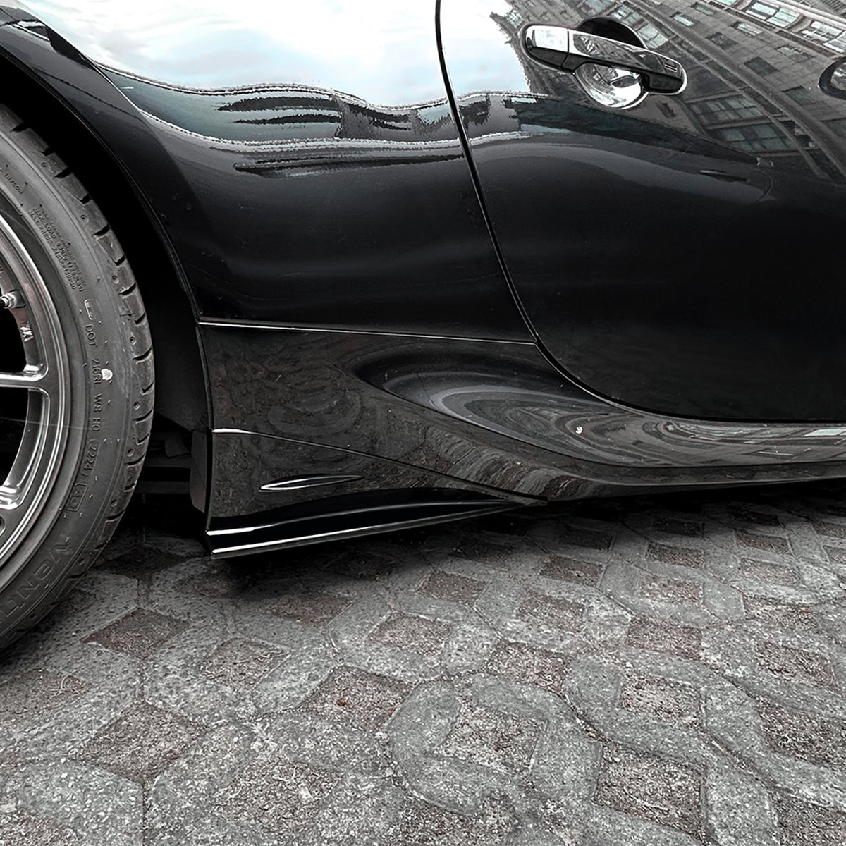 湾岸(ワンガン) サイドスカート BRZ ZD8 スバル 外装 エアロ グロス