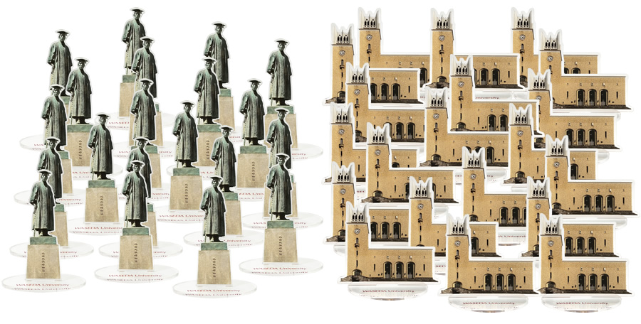 祝！早稲田大学創立143周年！！記念アクリルスタンドプレゼント