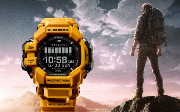6つのセンサーとGPS機能を搭載した、カシオ G-SHOCK「RANGEMAN