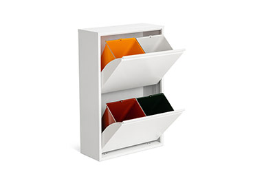 STEEL DUST BOX Waste Bin Separator 2 分別 ダストボックス / Dottus